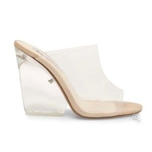 Steve Madden Clear Wedges